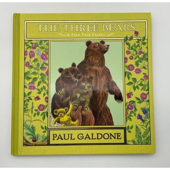Paul Galdones The Three Bears & The Three Billy Goats Gruff Folk Tale Classics - Picture 2 of 7